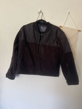 5.11 Tactical Black Fleece Jacket Women